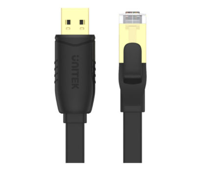 Kabel sieciowy RJ-45 (LAN) Unitek Kabel konsolowy USB-A - RJ-45 (RS-232)